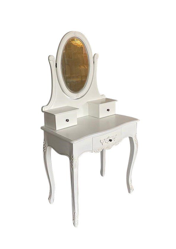 Tavoli da trucco: Schminktisch Mahagoni mit Hocker weiss – Nuovo (secondo la descrizione) da Wallisellen venduto da kingschair 1