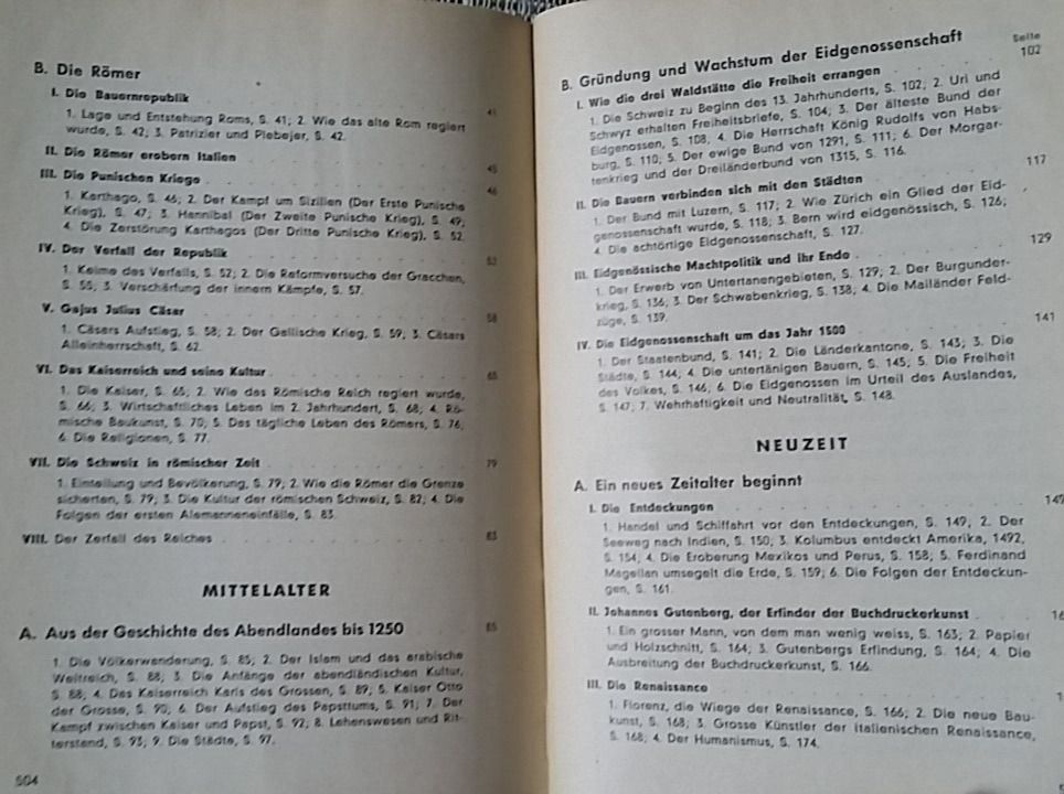 Libri: Welt- & Schweizergeschichte, 1.Aufl.1951 – Usato da Zollikerberg venduto da Dogon 3