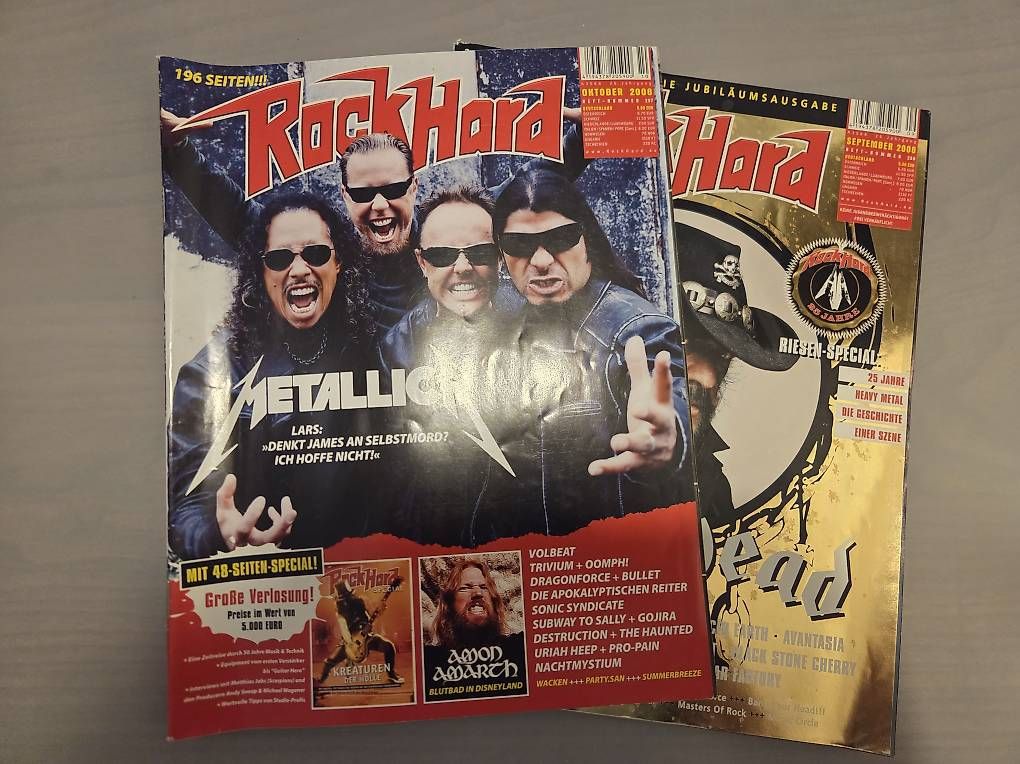 Riviste & Magazine: 2 Rock Hard 09+10/2008 – Usato da Lauerz venduto da betsan666
