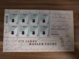 Kleinbogen 175 Jahre Basler Taube 2020, Postfrisch