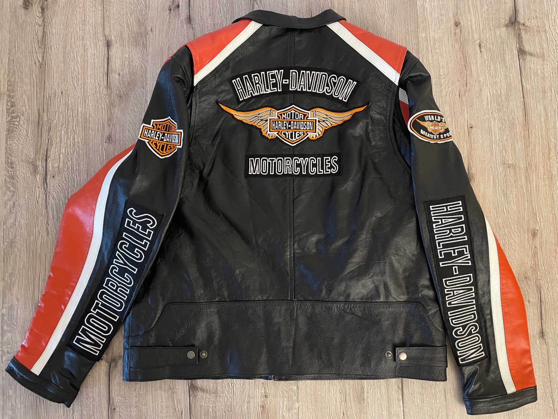 Harley-Davidson Jacken: Neue original Harley Davidson Lederjacke Grösse XL – Neu und originalverpackt aus Ins von creamo1 1