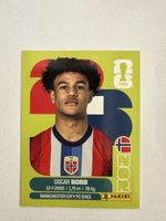 Panini Sticker WM 2026 NOR 20 Oscar Bobb