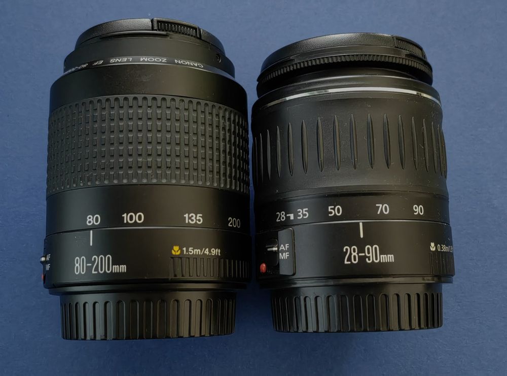 Canon EF 28-90mm & Canon EF 80-200 mm Autofokus (Gebraucht) in ...
