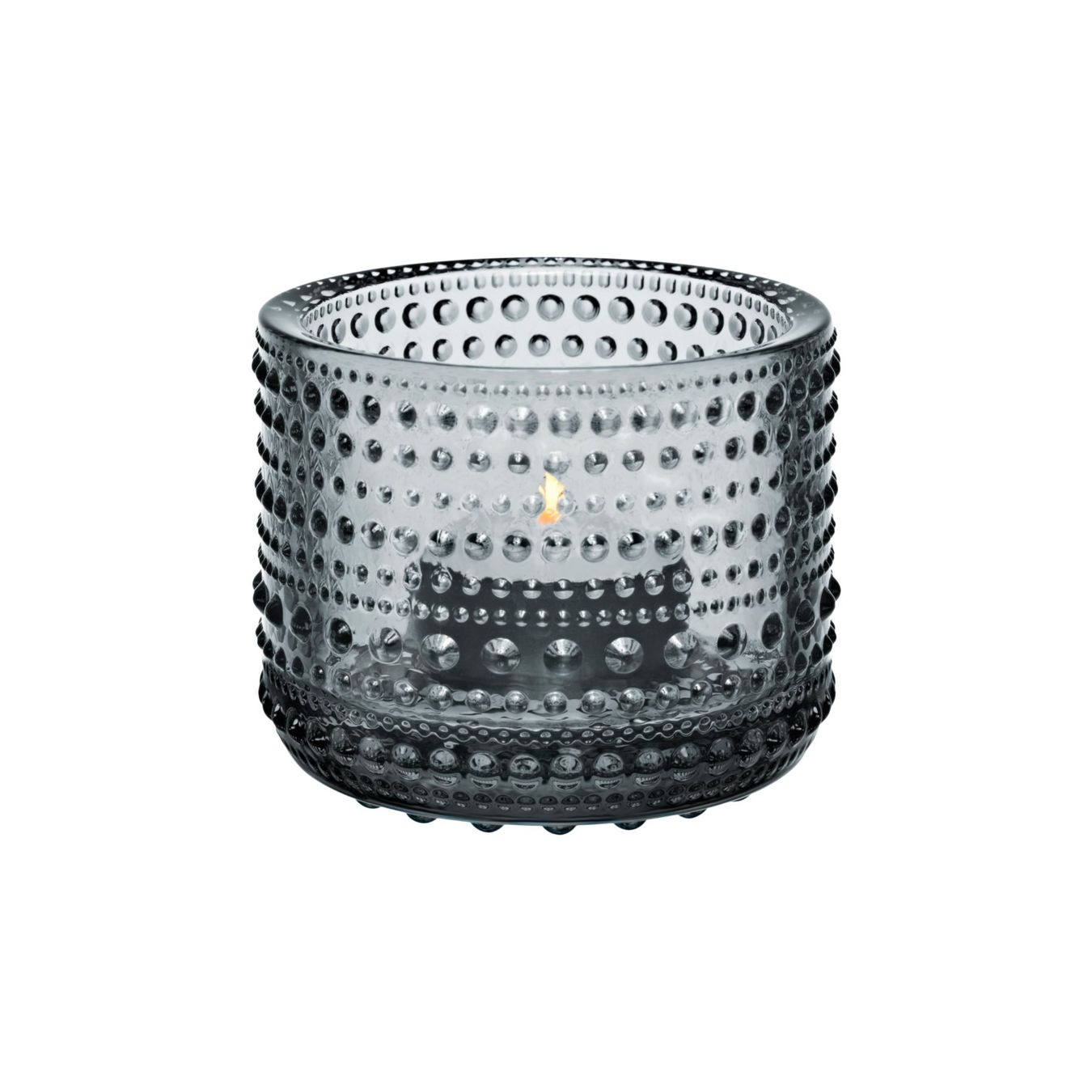Kerzenständer: 6 x Iittala Kastehelmi Windlicht 64mm, grau – Neu und originalverpackt aus Mönchaltorf von godetra 2