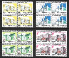 Viererblockserie Pro Patria 2005 B288 - B291 ** 10.5.2005