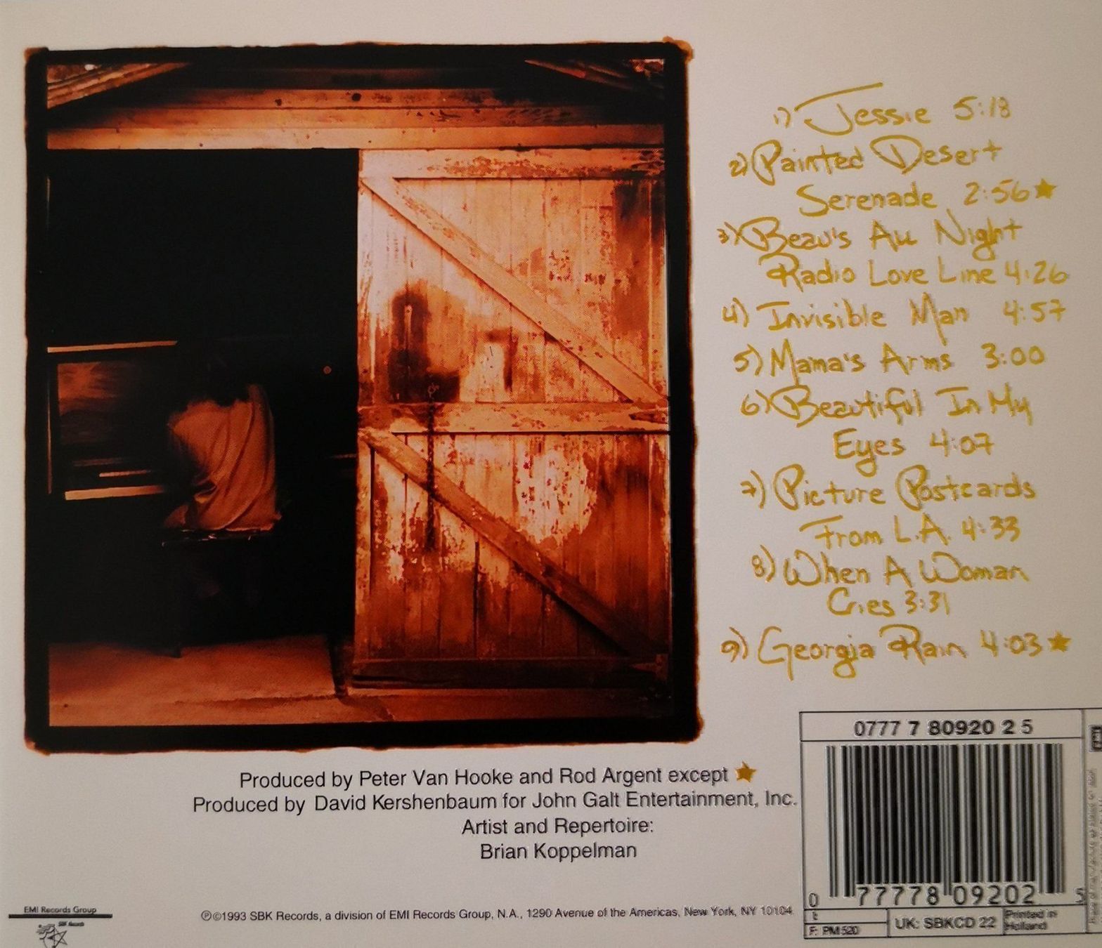 CDs: JOSHUA KADISON - PAINTED DESERT SERENADE - CD – Gebraucht aus Greifensee von scharmant 1