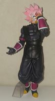Figurine dragon ball super black goku rosé with mask