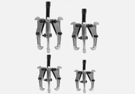 4 Tlg Set Innen und Außen Abzieher 3 Arm 75 100 150 200 mm