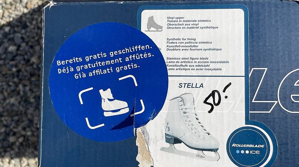 Pattini da ghiaccio: Patins à glace Rollerblade Stella  taille 39  neufs – Nuovo e nell'imballaggio originale da Jussy venduto da Retrove 2