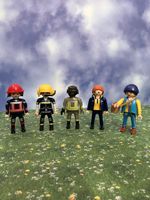 Playmobil Feuerwehr & Pöstlerinnen (Briefträgerinnen) #1