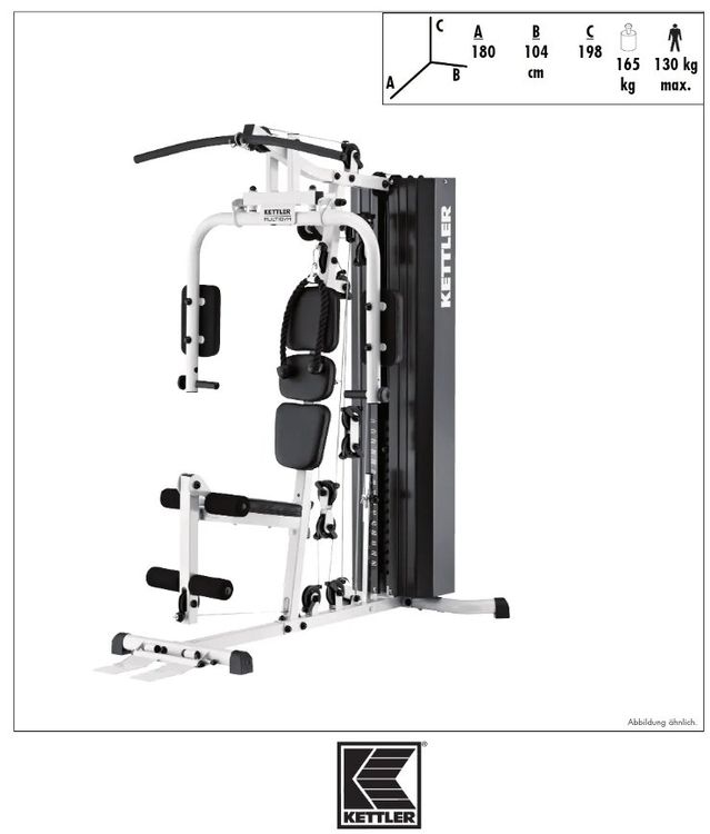 Kraftstation Kettler Multigym 7752-700 | Kaufen auf Ricardo