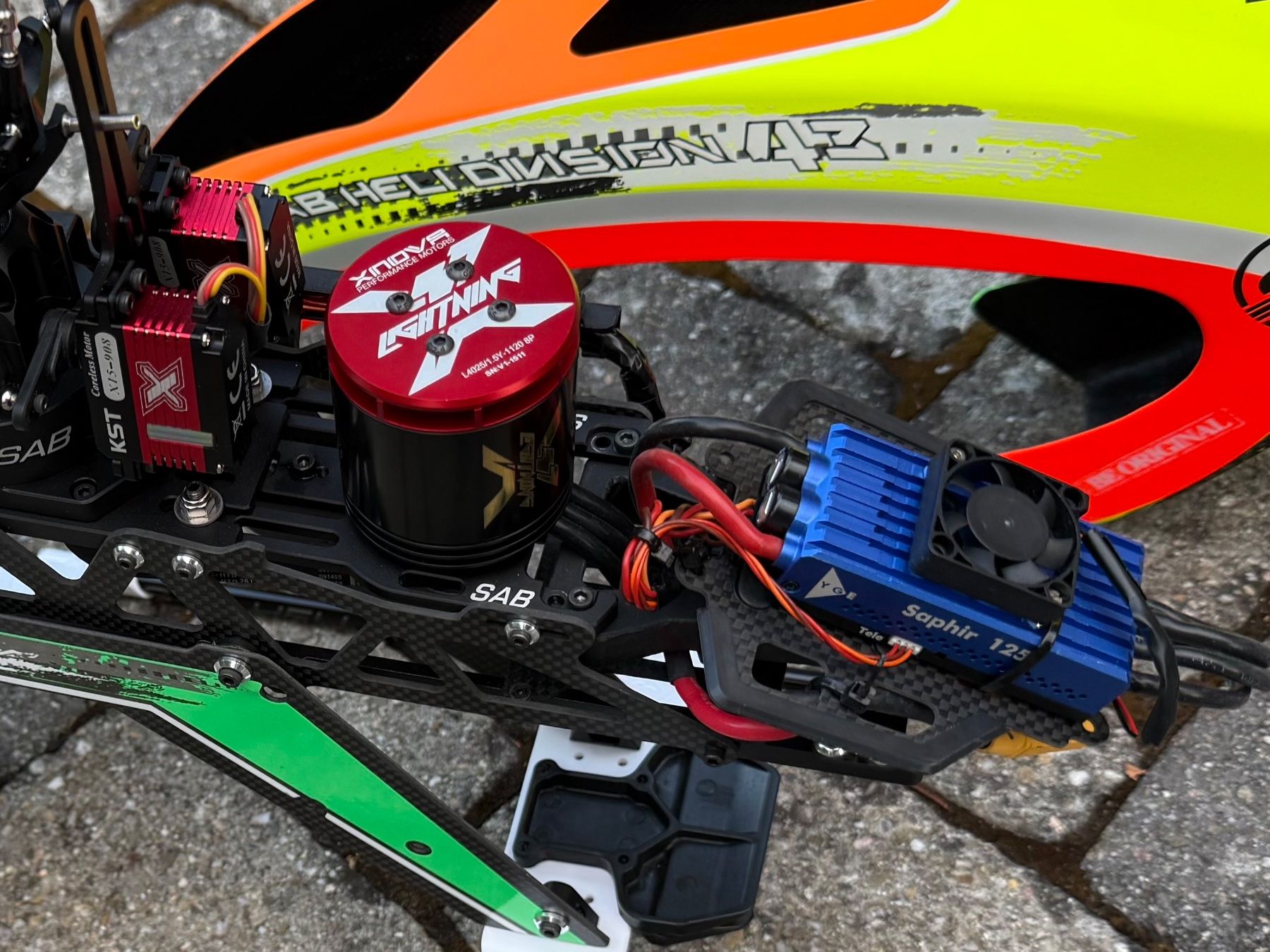 SAB Modellismo RC: RCHeli SAB Goblin RAW 580 mit FBL – Usato da Stein am Rhein venduto da Coraxsas87 7