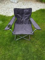 Ab 1.– 📢 K-TEC Campingstuhl grau mit Getränkehalter