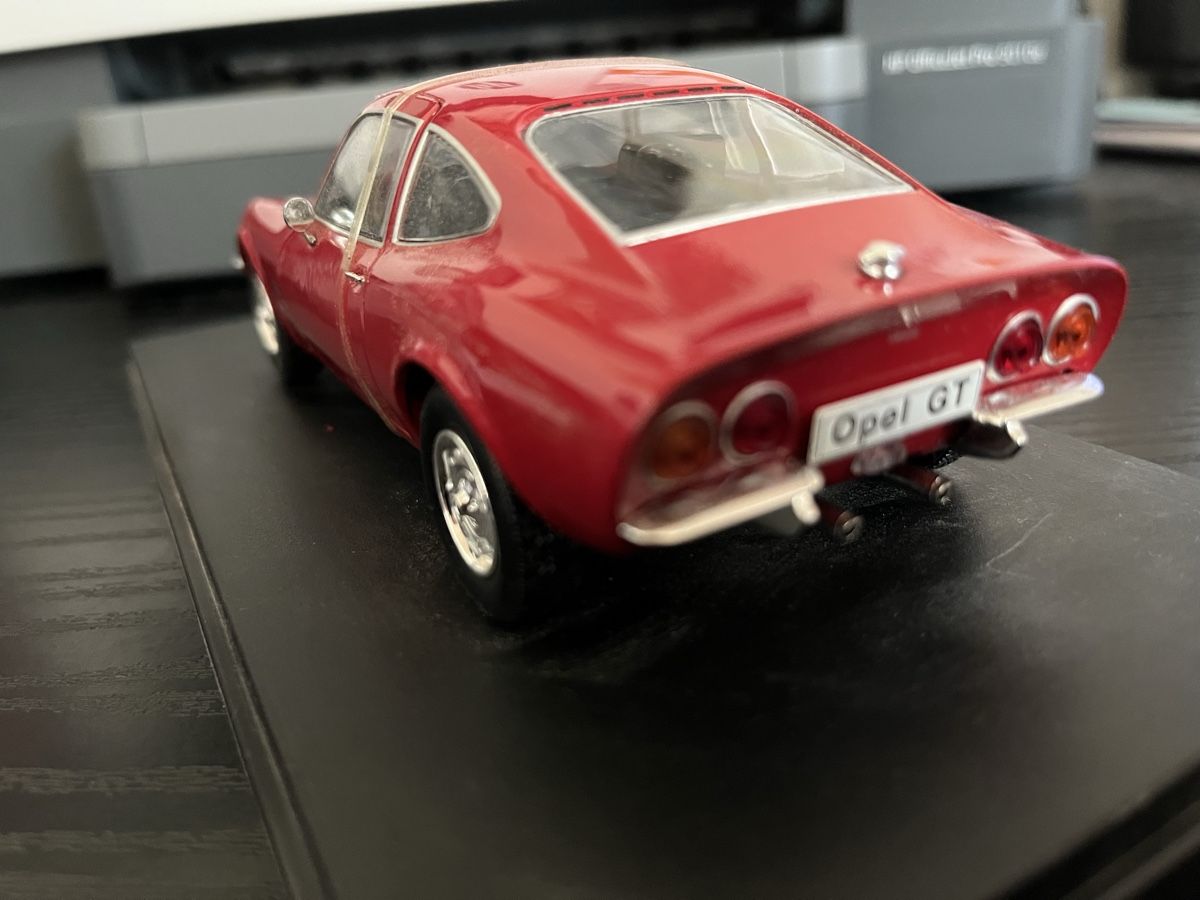Opel Modellini d'auto: 1968 Opel GT.   1:24 – Usato da Rümlang venduto da Papamoll4 1
