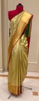 Kanchipuram Kanjivaram Silk Saree with Gold Metal thread