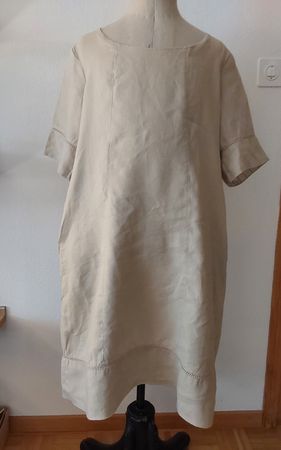 Kleid Leinen beige Noanoa 46