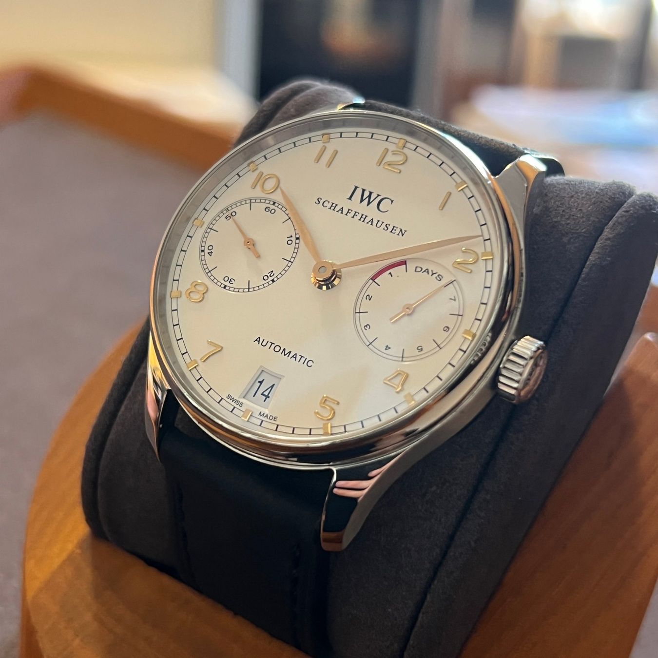 IWC Uhren: IWC Portuguese Automatic Full Set IW500114 – Gebraucht aus Carouge GE von Watchaser 2