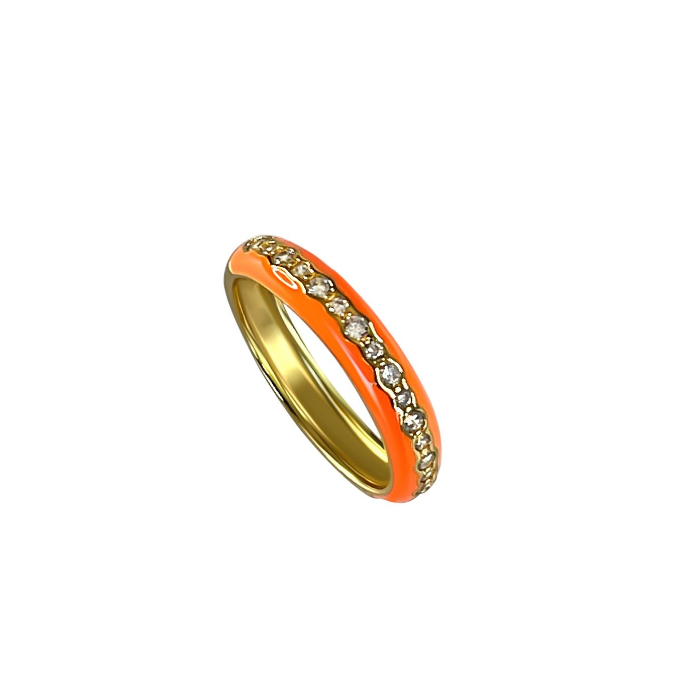 Ringe: 925 Silber Ring Slim orange Gr. 54 – Neu und originalverpackt aus Fahrweid von Vivikiu