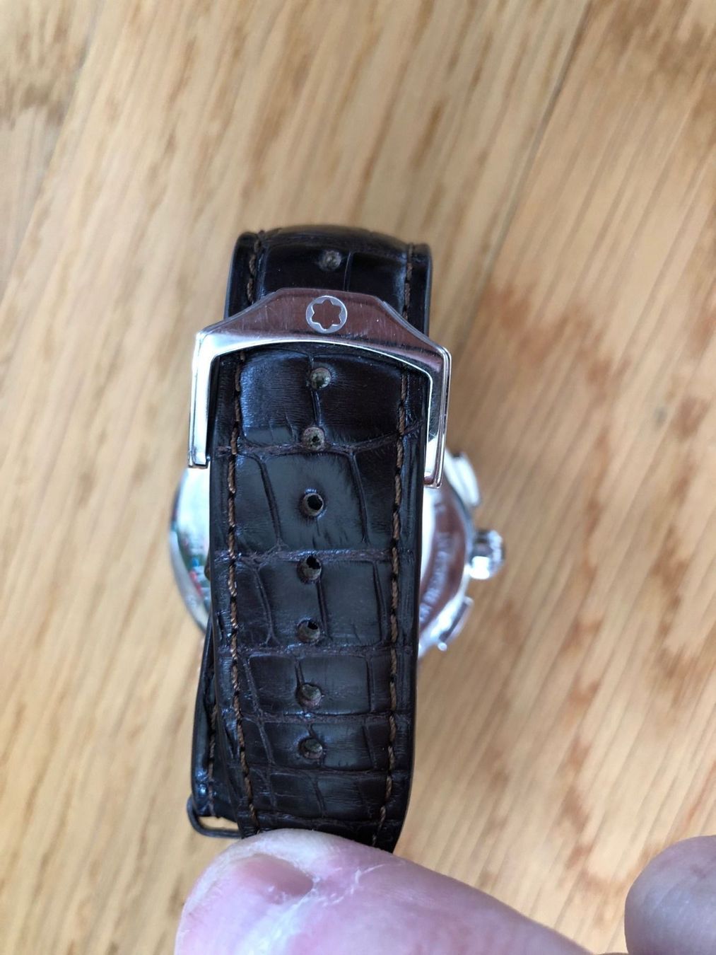 Montblanc Orologi: Montblanc Star Uhr 4810 Chronograph – Usato da Horgen venduto da Fioko1984 7