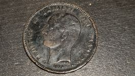 Pièce de collection Grèce, 5 Lepta 1878, parfait état