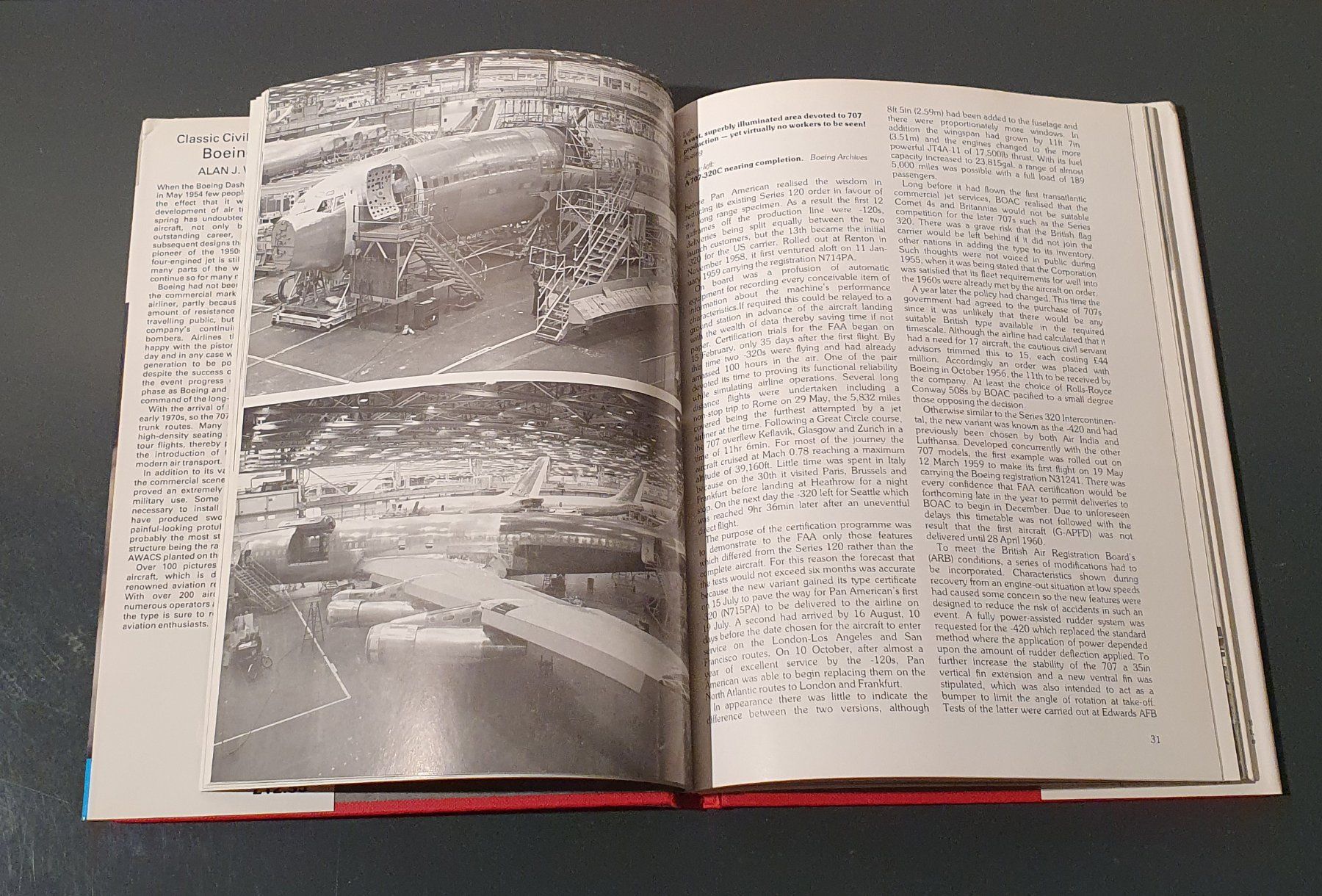 Bücher: Boeing 707 von Alan J. Wright – Gebraucht aus Dübendorf von Povo 8