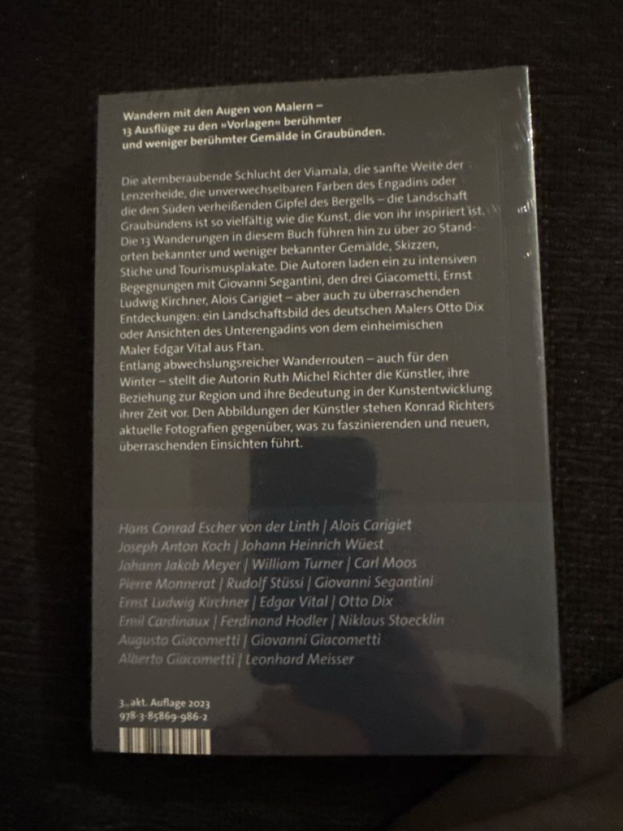 Libri: Wandern wie gemalt Graubünden – Nuovo e nell'imballaggio originale da Oberrohrdorf venduto da dan_9kqb 1