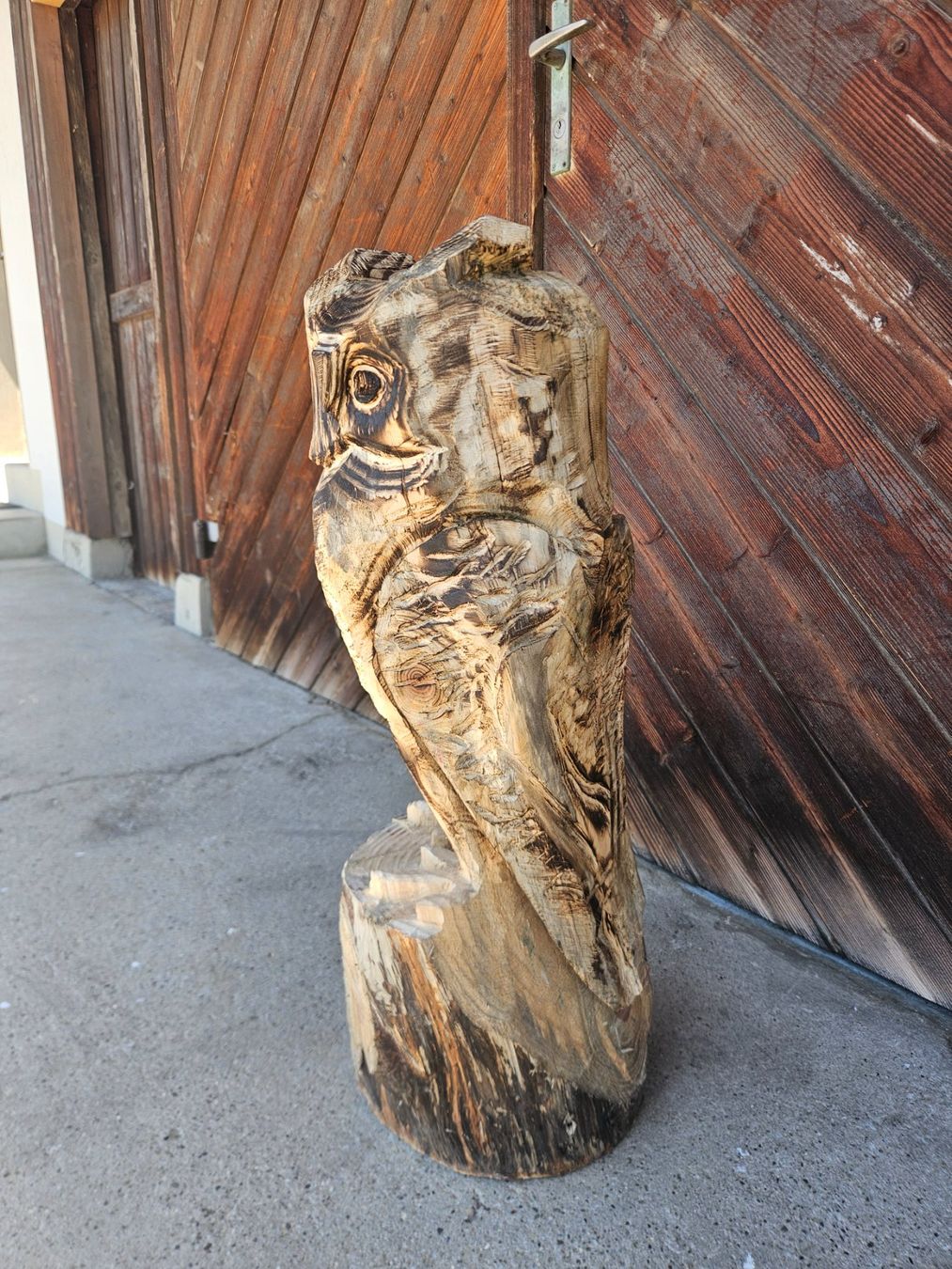 Figurines: Holzeule - geschnitzt mit Kettensäge – D'occasion à Derendingen par GaLe4224 1
