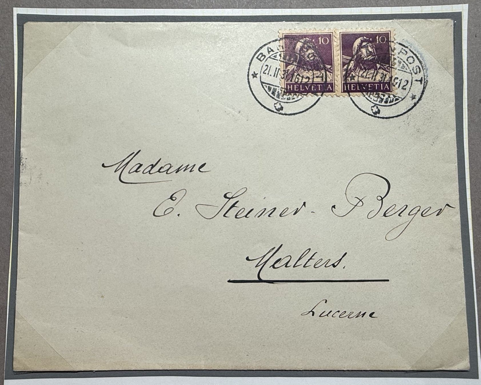 Alle Briefmarken: 184 Bahnpoststempel – Gebraucht aus Steinhausen von yukon26
