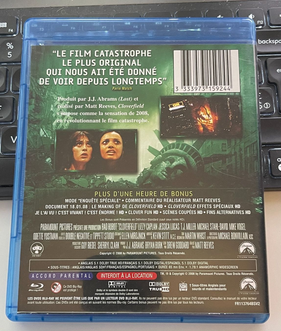 Tutti i DVDs: Cloverfield (2008) - Blu-ray – Usato da Semsales venduto da __Florian__ 2