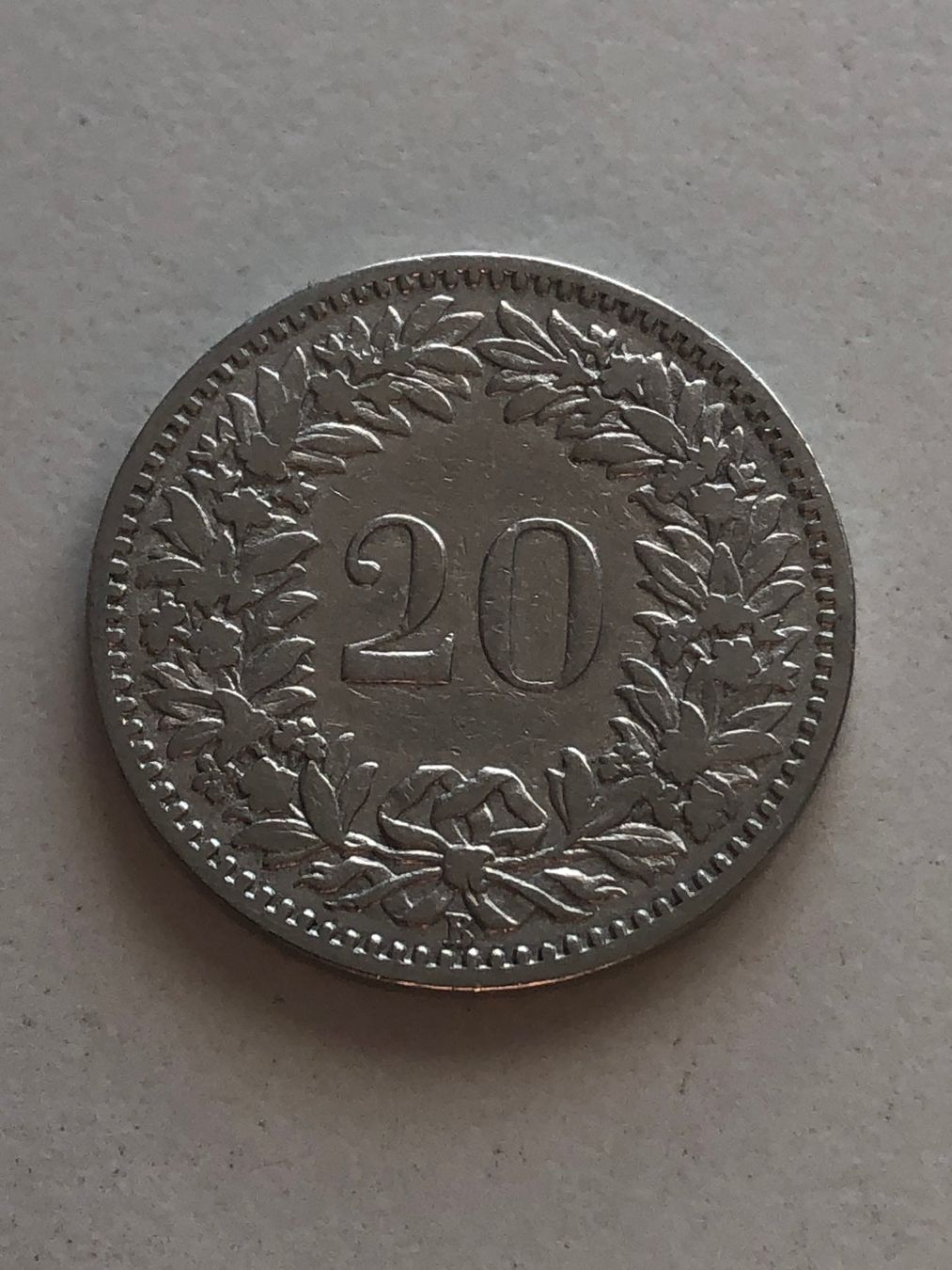 Alle Münzen: 20 Rp. 1881 – Gebraucht aus Schötz von Odpa 1