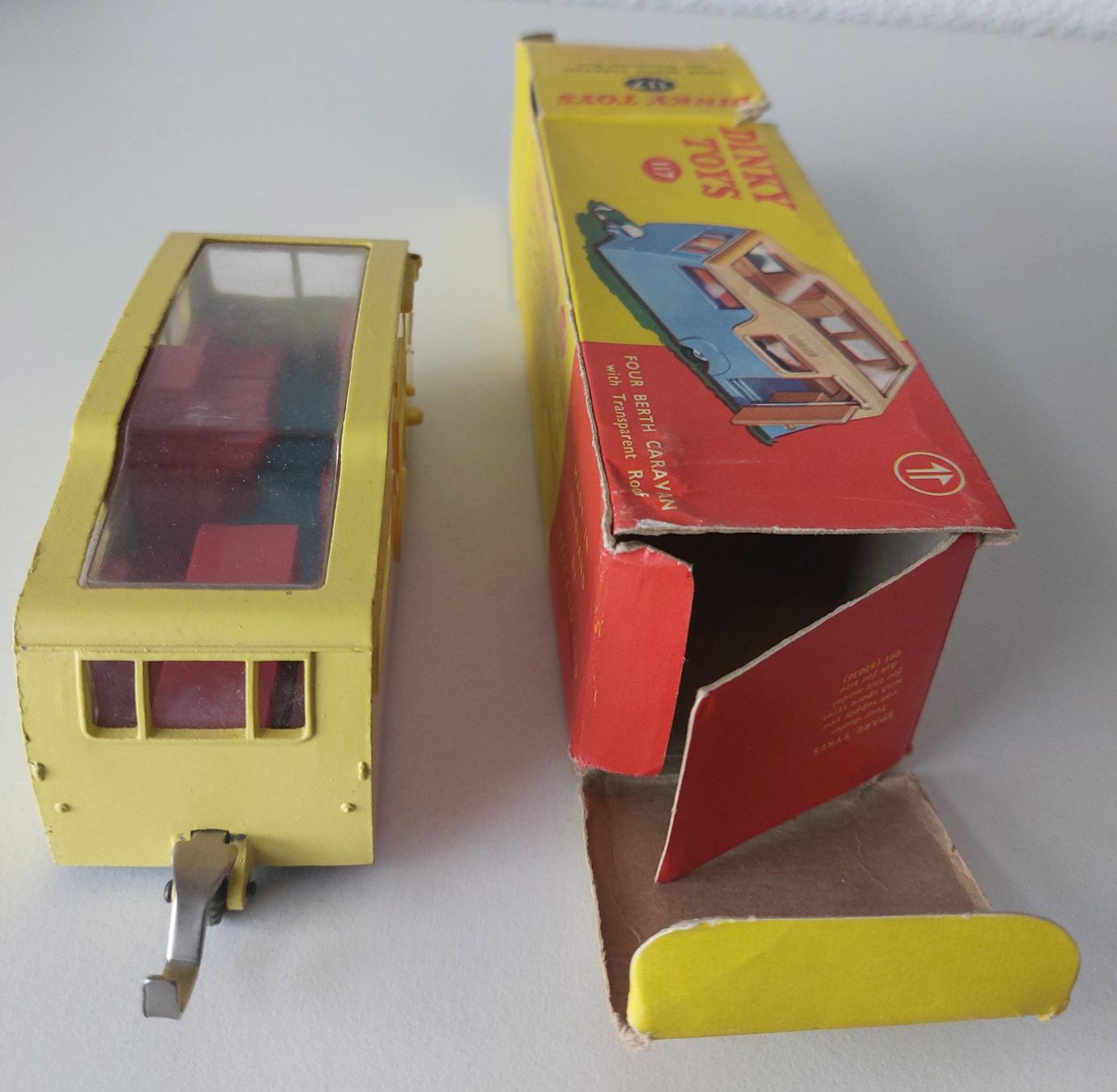 Dinky Toys Modellautos: Dinky Toys 117 Wohnwagen Caravan – Gebraucht aus Schenkon von Elbarto007 2