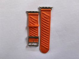 H-En Mer Orange Armband für Apple Watch Ultra 49mm