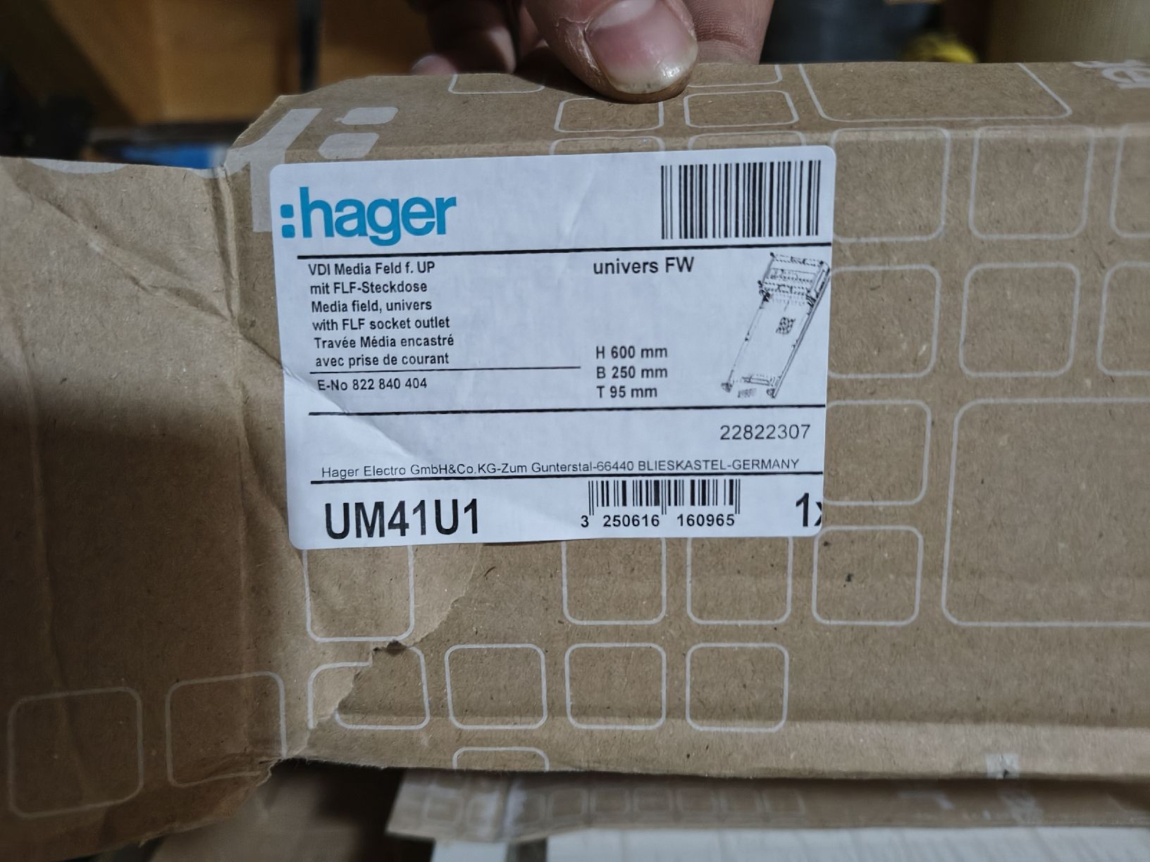 Hager Stromzufuhr: UP Kleinverteiler Hager Golf 3-reihig – Neu (gemäss Beschreibung) aus Volketswil von wrrhx 5