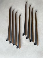 Set von 8 Tablrhaltern 30 cm Länge gebrauchter Zustand