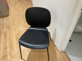 2 Ikea Stühle Sigtrygg, schwarz
