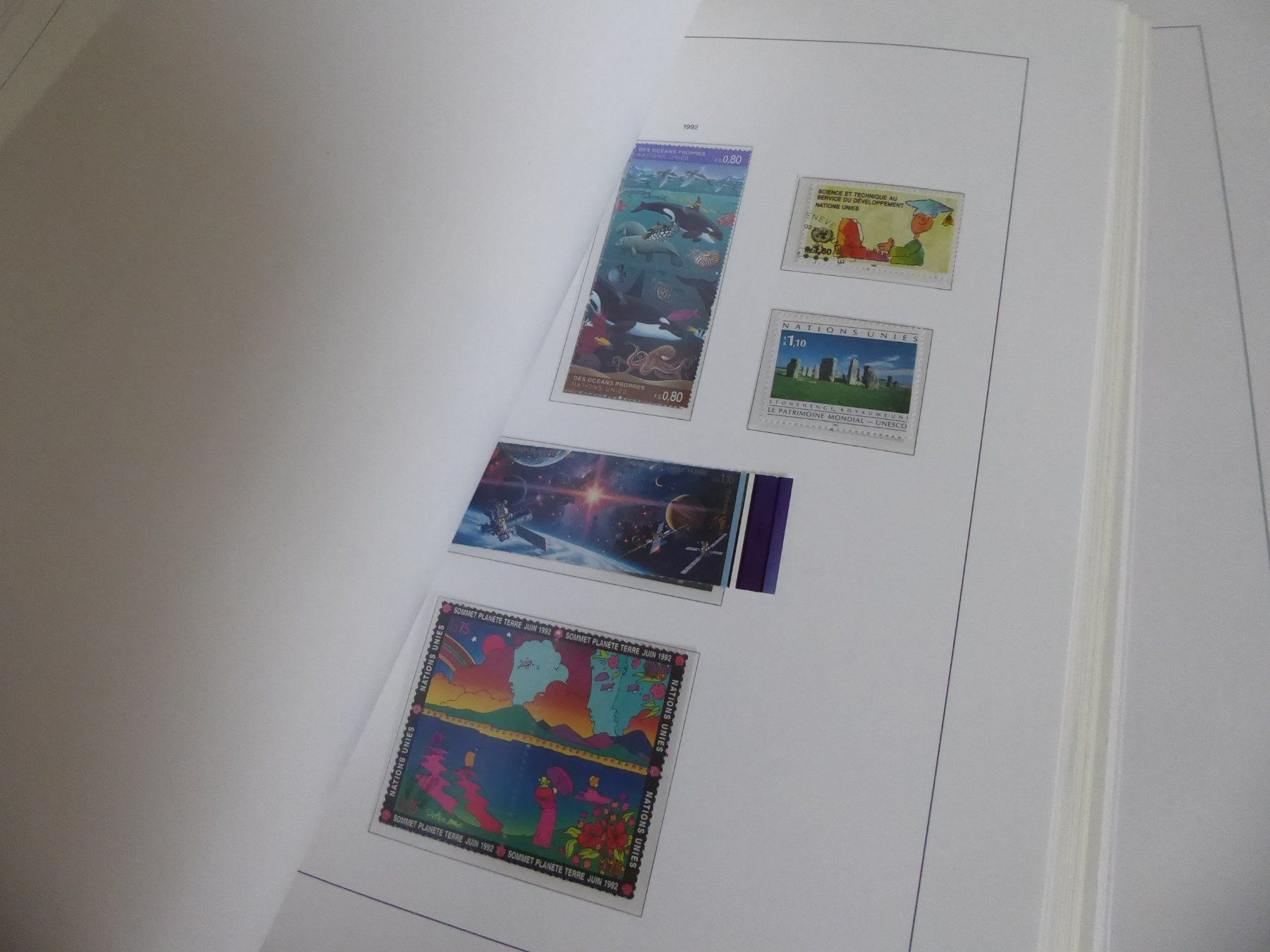 Tous les timbres: Gewaltiger Posten UNO anschauen – D'occasion à Rothrist par swisstools 8