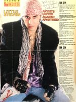 Little Steven Steven Van Zandt Autogramm Magazinbild 20x30cm