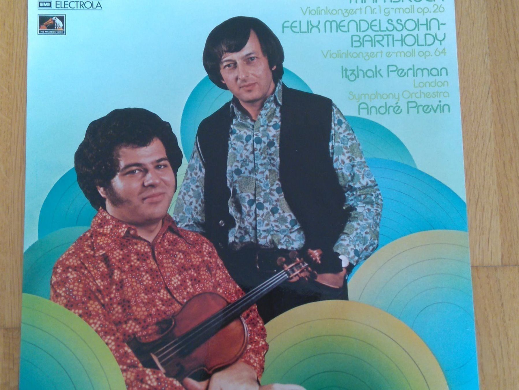 Schallplatten: M.Bruch,F.Mendelssohn,I.Perlman,A.Previn – Gebraucht aus Luzern von Einh0rn 1