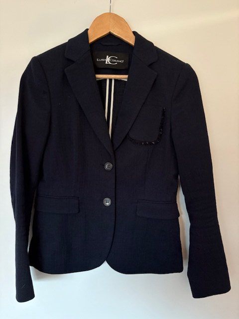 Luisa Cerano Giacche: Luisa Cerano Blazer Kurz Dunkelblau – Usato da Meggen venduto da Dimitri87