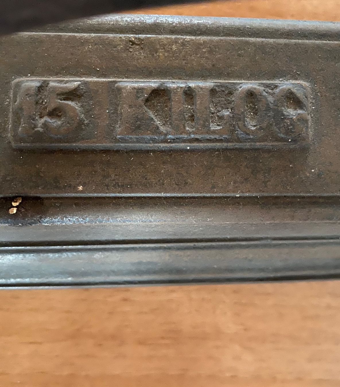 Bilance e pesi: Force 15 Kilos Antike Waage – Usato da St.Gallen venduto da maierm01 2