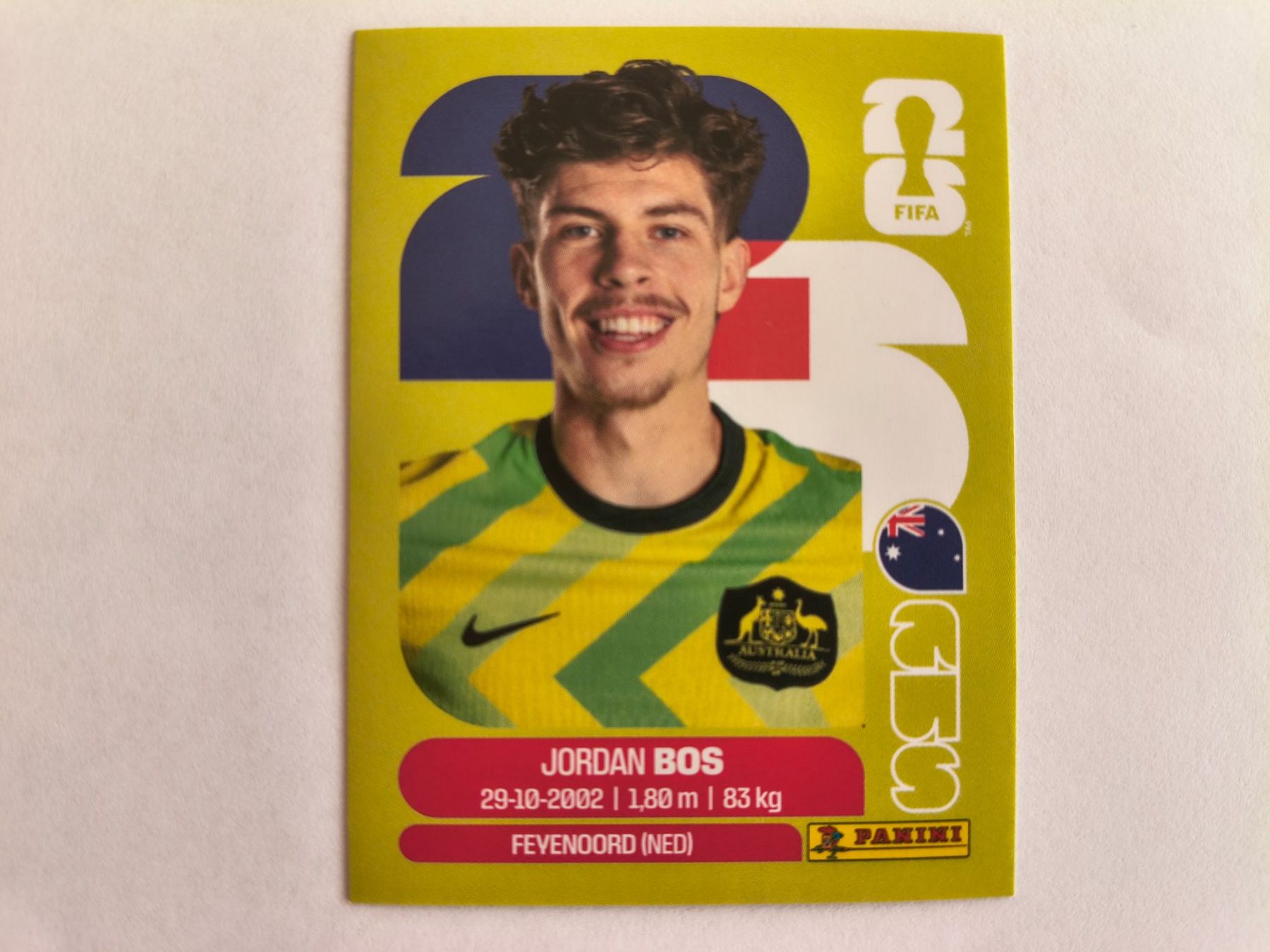 Panini Carte collezionabili: W Cup 2026 Australie N° 6 Bos – Nuovo (secondo la descrizione) da Fontainemelon venduto da cathare67