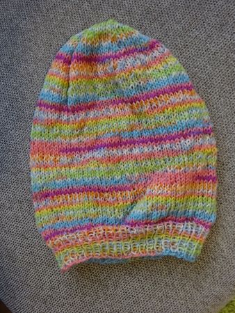 Fröhliche Basket-Strickmütze/Regia