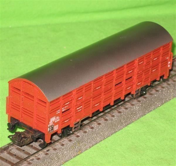 Modellini di ferrovie: DB Viehtransport Verschlagwagen 4629 ehs – Usato da Winterthur venduto da Ricardo211