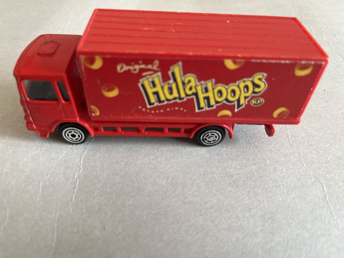 Hot Wheels Giocattoli: Hot Wheels MAN Truck, Hula Hoops,  – Usato da walenstadt venduto da Blumenzeit 1