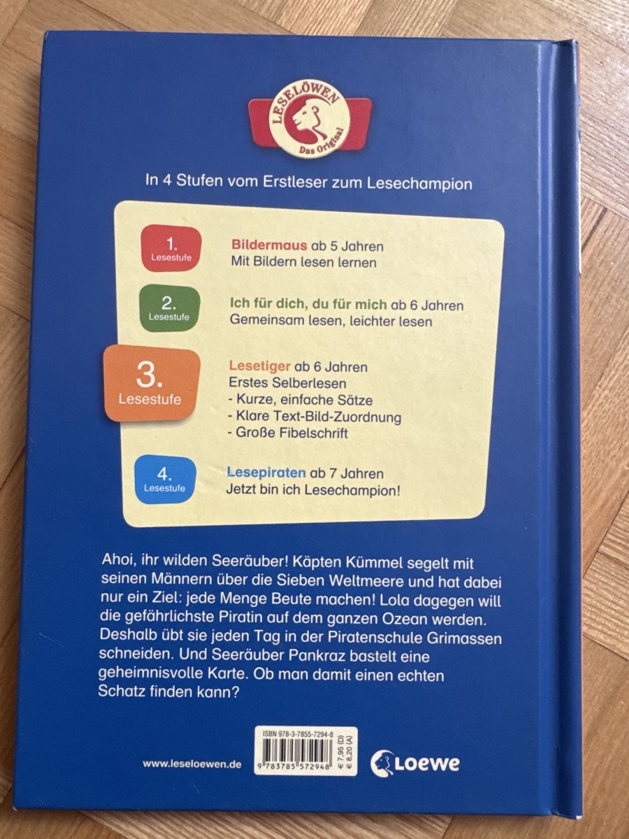 Libri: Lesetiger Piratengeschichten, 3. Lesestufe – Usato da Kilchberg ZH venduto da Von_dutch 1