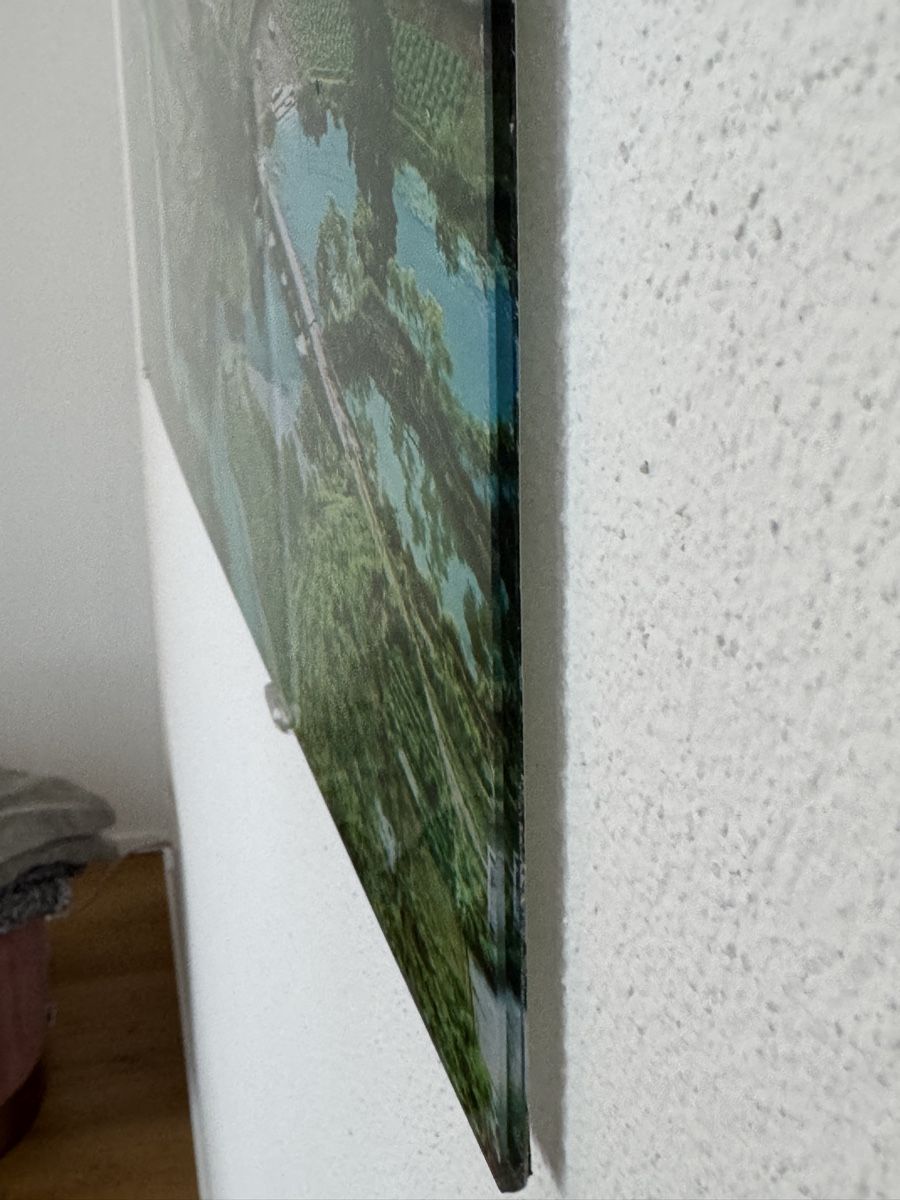 Foto & Immagini: Wunderschönes Glasbild mit Bergpanorama, Top Zustand! – Nuovo (secondo la descrizione) da Eglisau venduto da Soysal 1