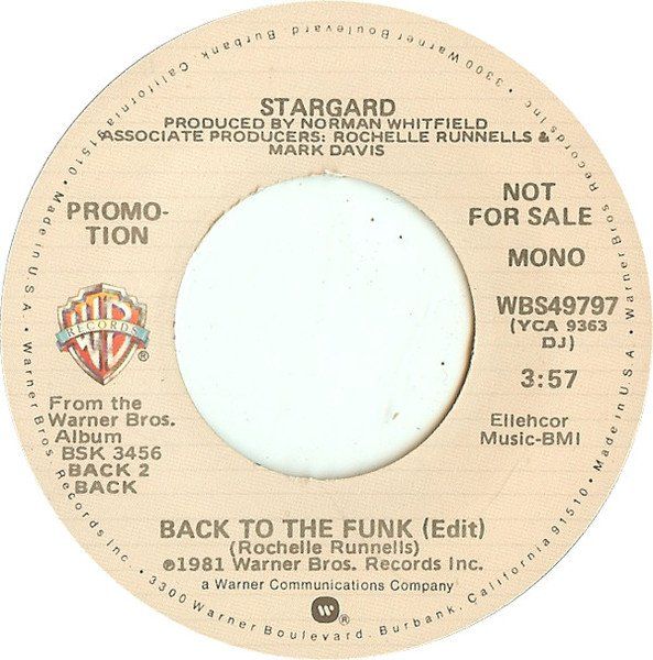 Schallplatten: Stargard: Back To The Funk 7" – Gebraucht aus Steinhausen von Vilivinili