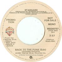 Stargard: Back To The Funk 7"