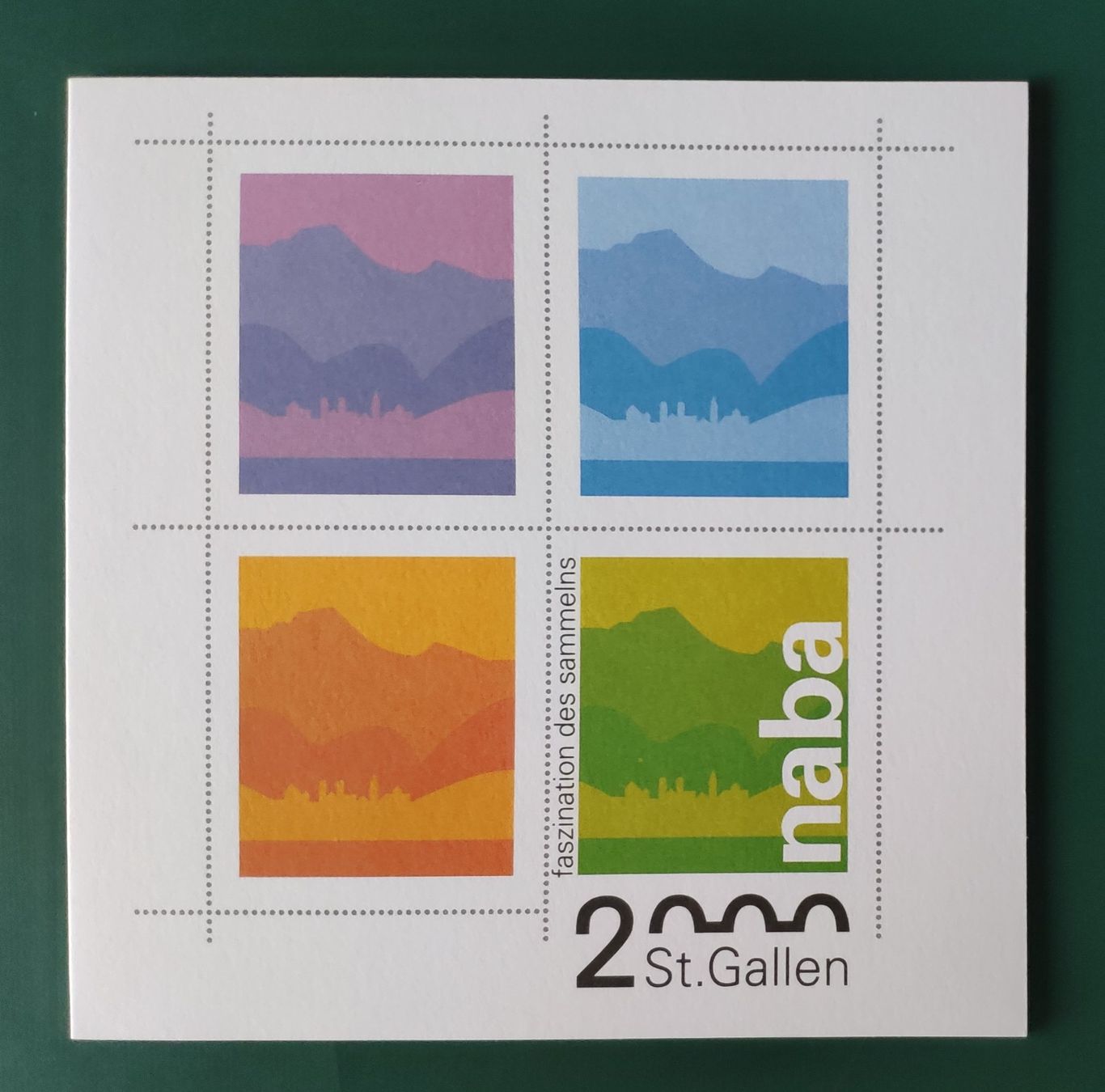 Tutti i francobolli: 2000 Dauermarken Post Souvenier NABA – Usato da Volketswil venduto da Spacepanda 1