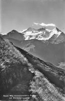 Brienzer Rothorn Brienz (BE) Alpenweg Blick Wetterhorngruppe